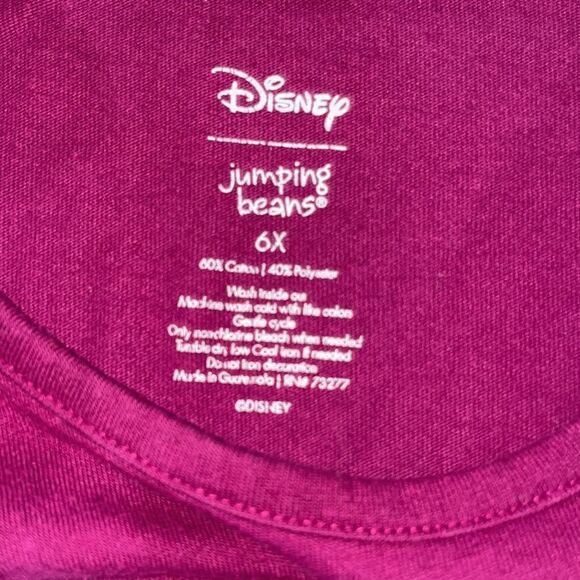 Minnie Mouse Shirt l Glitter Accents l 6X l EUC - Picture 3 of 6